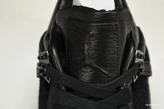 819139-010  819139-010 4 Hair Jordan Black Pony Retro 0616